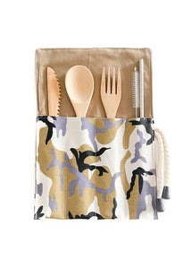 The Bamboo Utensil Wrap (Pattern) - Outreal